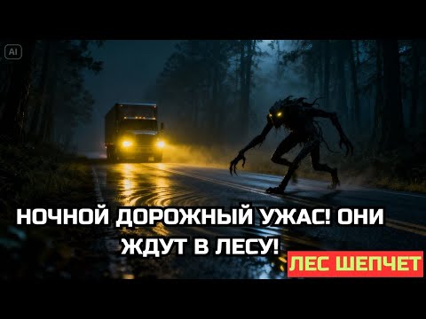 Видео: Я ВОДИТЕЛЬ ГРУЗОВИКА — И Я ВИДЕЛ ЭТИХ ТВАРЕЙ на Дорогах у ЛЕСА!