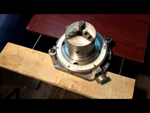 Видео: Поворотный столик для фрезерного станка НГФ 110, проект