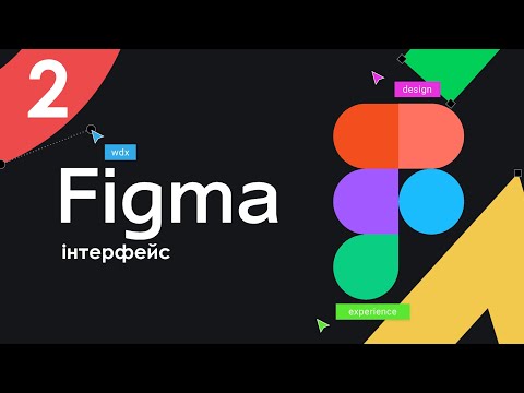 Видео: Вивчення Figma Урок 2 ➤ Інтерфейс. Що вміє Figma?