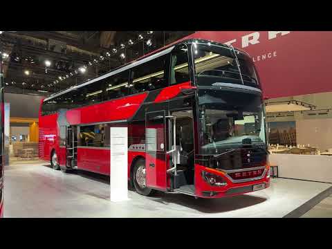 Видео: Двухэтажный автобус Setra S 531 DT (2026) | Интерьер и экстерьер | Busworld 2025, Брюссель