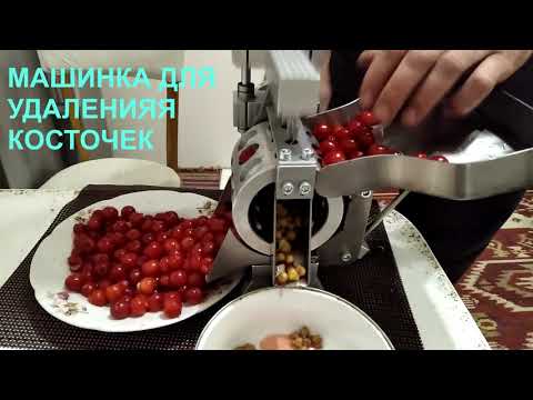 Видео: УДАЛЕНИЕ КОСТОЧЕК ИЗ ВИШНИ !!!  КАК СОЗДАВАЛАСЬ ЭТА МАШИНКА?