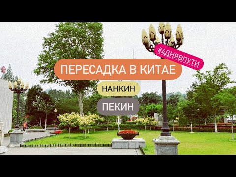 Видео: Влог 25: транзит через Китай. Экспресс-тур по Нанкину и Пекину, 2 дня без сна, аэропорт Дасин
