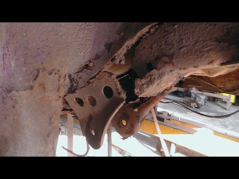 Видео: Opel Vectra. замена задних лонжеронов.