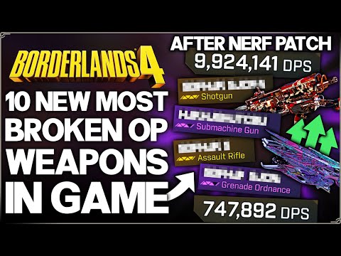 Видео: Borderlands 4 — 10 лучших орудий с самым высоким уроном в игре — Легендарный и фиолетовый гайд по...