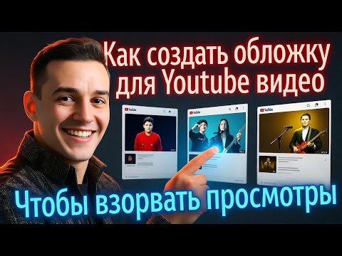 Видео: Создаем обложку для Youtube видео легко и бесплатно  с помощью нейросети Grok. Как оживить обложку