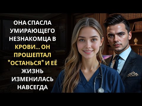 Видео: Она нашла истекающего кровью МИЛЛИАРДЕРА в переулке… спасла его жизнь он посмотрел "Останься"