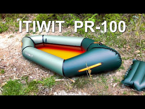 Видео: Маленький пакрафт ITIWIT PR-100 - обзор и тест на воде!