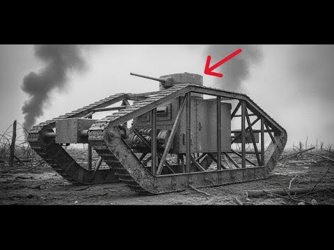 Видео: Жуткий бронемонстр: самый странный танк Первой мировой