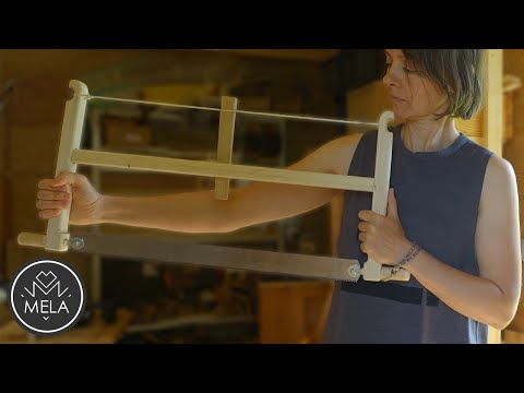 Видео: Классическая рамная пила | лучковая пила | самодельные инструменты