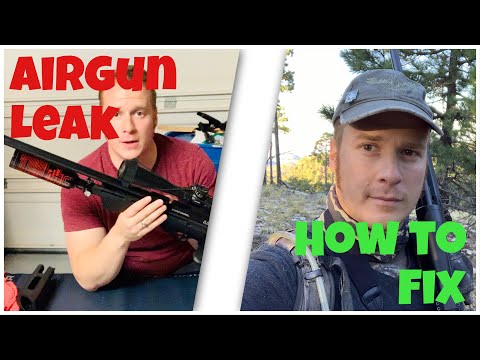 Видео: Как устранить УТЕЧКУ ВОЗДУХА в UMAREX GAUTTLET: Очистите заправочное отверстие!