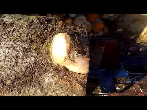 Видео: Дровакол гидравлический на мтз 80.