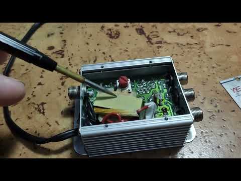 Видео: Усилитель CATV  YY 114    ремонт