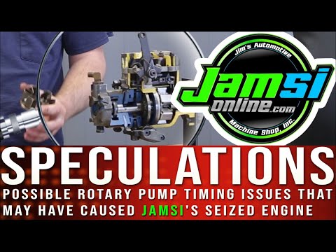 Видео: Устранение неисправностей роторного насоса. Синхронизация и предположения. Почему @JAMSIONLINE за...