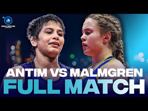 Видео: Эмма Йонна Дениз МАЛМГРЕН (ШВЕЦИЯ) - Антима ANTIM (UWW) | Чемпионат мира среди взрослых 2023