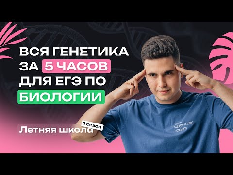 Видео: ВСЯ ГЕНЕТИКА ДЛЯ ЕГЭ ПО БИОЛОГИИ ЗА 5 ЧАСОВ | NeoFamily