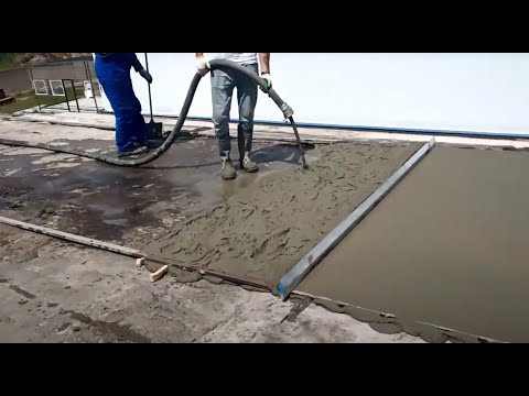 Видео: Работа растворонасоса!)