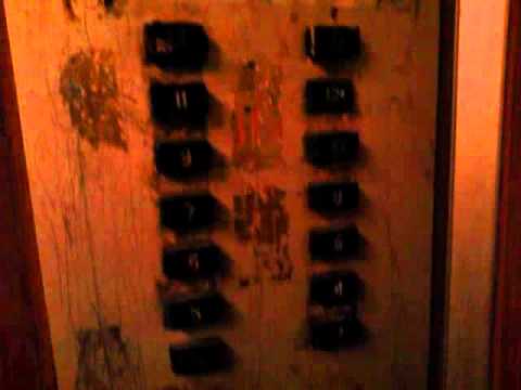 Видео: Советский лифт КМЗ-(1980 г.в.), с залипающими кнопками (266)