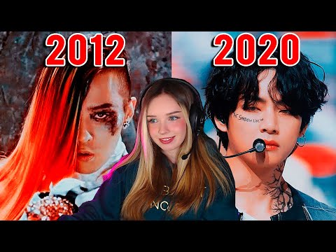 Видео: Топ 10 самых популярных музыкальных клипов KPOP каждый год Реакция