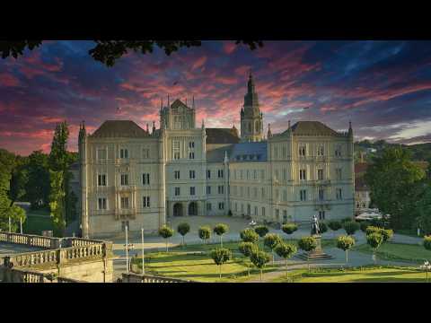 Видео: Спокойная прогулка по баварскому городу | 4K Ultra HD прогулка с реальными звуками