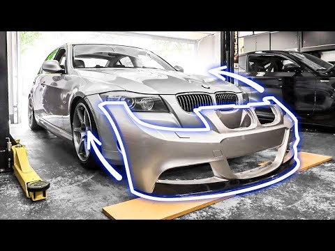 Видео: ЭТОТ БАМПЕР ПРЕОБРАЗИЛ МОЙ BMW E90!