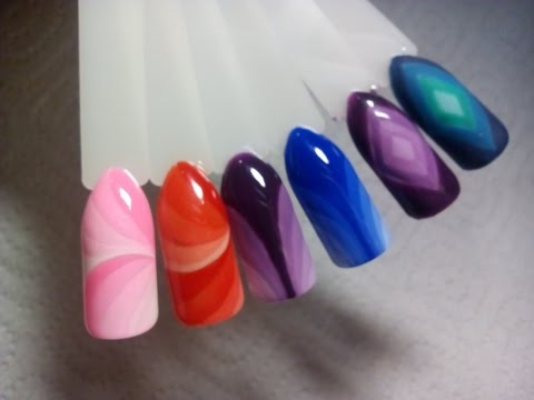 Видео: Геометрический градиент дизайн ногтей гель-лаками / Пошаговый дизайн/ Часть 1