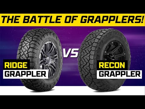 Видео: Nitto Recon Grappler против Ridge Grappler против Terra против Trail