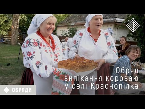 Видео: Обряд випікання короваю у селі Краснопілка