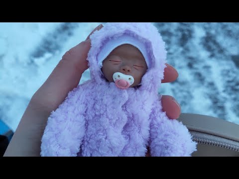 Видео: зимний VLOG ПРОГУЛКА С МИНИ РЕБОРНОМ НАОМИ