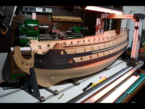 Видео: Le Fleuron 1729 Устанавливаю планширь