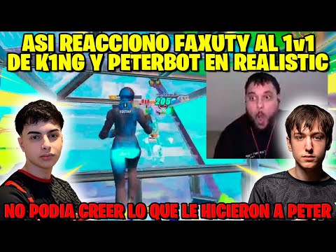 Видео: ВОТ КАК FAXUTY ОТРЕАГИРОВАЛ НА ПОЕДИНОК МЕЖДУ K1NG И PETERBOT В РЕАЛИСТИЧНОМ КРЕАТИВЕ