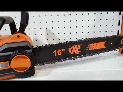 Видео: Аккумуляторна пила TexAC - TAOE S16L