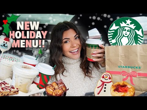 Видео: ПРАЗДНИЧНОЕ МЕНЮ STARBUCKS УЖЕ ЗДЕСЬ!! 🎄☕️ Пробуем всё (честный отзыв)