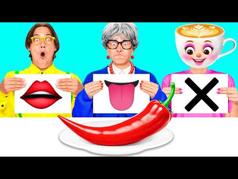 Видео: Откуси Лизни или Ничего Челлендж | Удивительные Кулинарные Лайфхаки от BaRaDa Challenge