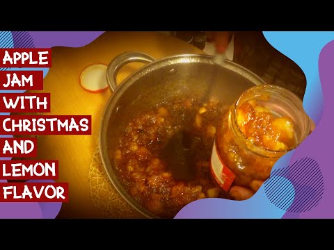Видео: Яблочноe варенье со вкусом Рождества и лимона