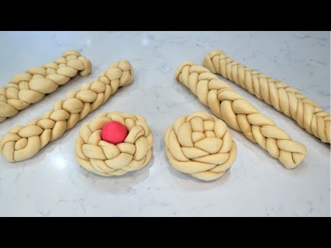 Видео: Bread Braiding / Сплитане на козунак по 6 различни начина