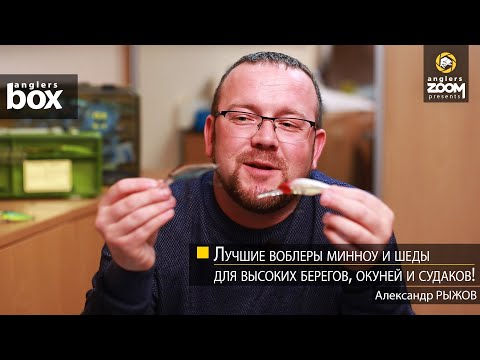 Видео: Лучшие воблеры минноу и шеды для высоких берегов, окуней и судаков! Александр Рыжов Anglers Box