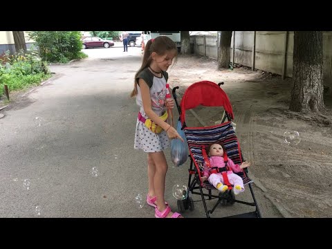 Видео: VLOG С реборном. Утро и прогулка за покупками. Новая коляска для реборна