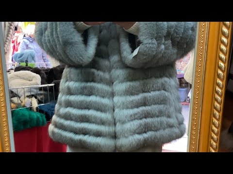 Видео: Итальянский рынок: Шубы!