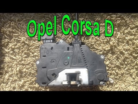 Видео: Замена замка водительской двери Opel Corsa D. #АлексейЗахаров. #Авторемонт. Авто - ремонт