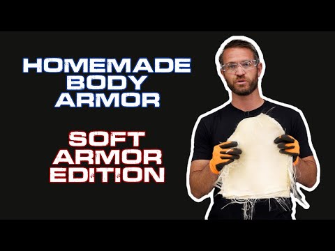 Видео: Самодельный мягкий бронежилет (Уровень IIIA)