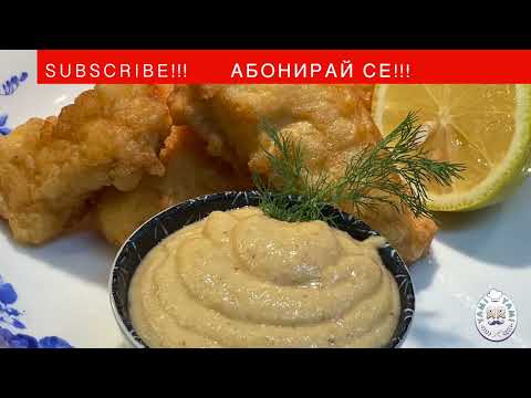 Видео: 220 # Рыба с соусом Скордалия - рыба в панировке с очень легким и вкусным соусом - SUB - Yami Yami