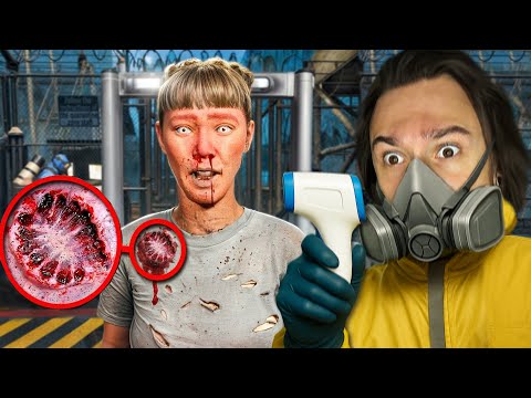 Видео: ЛЮДИ ЗАРАЖЕНЫ ЗОМБИ ВИРУСОМ И ХОТЯТ ПРОЙТИ!! (Quarantine Zone: The Last Check)
