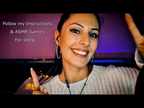 Видео: Следвай инструкциите ми, за да заспиш 😴АСМР Игри на Български😴 Follow my instructions ASMR