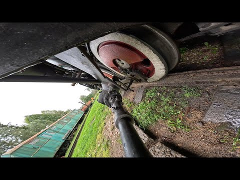 Видео: Тяга скоростемера паровоза Кч4 / Steam locomotive Kc4-332 spedometer drive