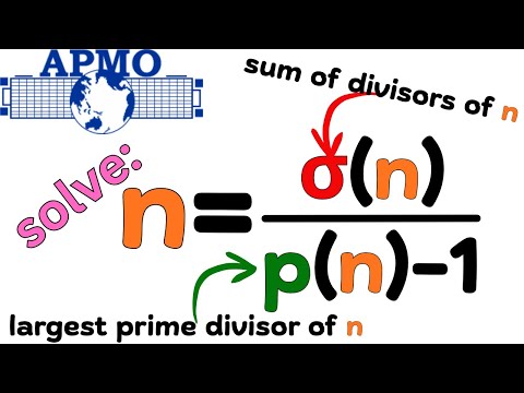 Видео: Задача с Азиатско-Тихоокеанской математической олимпиады.