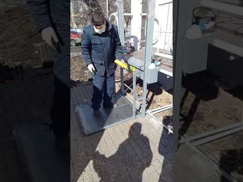 Видео: Запуск подъёмника ПТУ001 после выполнения монтажных работ