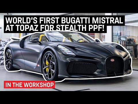 Видео: Кастомизация ПЕРВОГО В МИРЕ Bugatti Mistral!