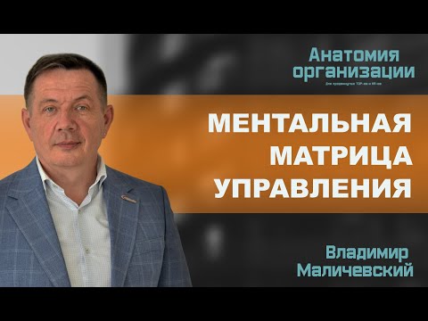 Видео: Ментальная матрица управления - инструмент структурирования и повышения эффективности управления