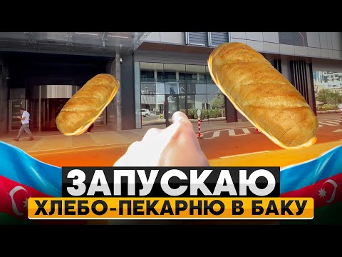 Видео: Как запустить ХЛЕБО-пекарню в Баку? Помогаю открыть успешный бизнес в Азербайджане.