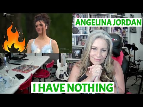 Видео: ANGELINA JORDAN Реакция У МЕНЯ НИЧЕГО TSEL Reacts Уитни Хьюстон обл...